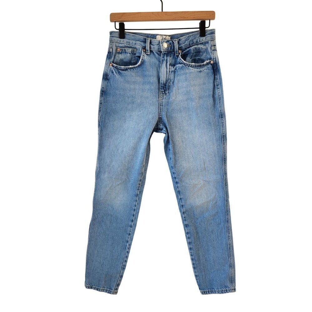 We The Free People Light Wash Jeans Stovepipe Denim Women's 26 - Picture 2 of 12